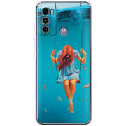 Чехол BoxFace Motorola G60 Girl In The Sea