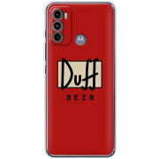 Чехол BoxFace Motorola G60 Duff beer