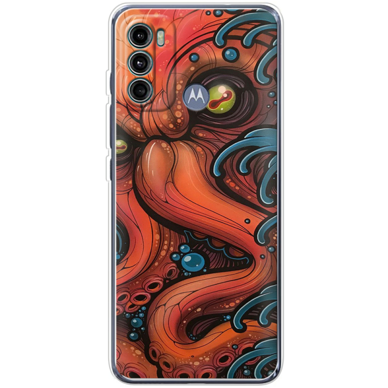 Чехол BoxFace Motorola G60 Octopus