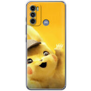 Чехол BoxFace Motorola G60 Pikachu