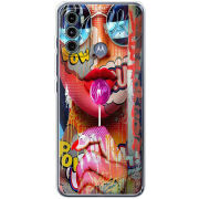 Чехол BoxFace Motorola G60 Colorful Girl