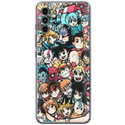 Чехол BoxFace Motorola G60 Anime Stickers