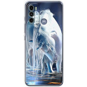 Чехол BoxFace Motorola G60 White Horse