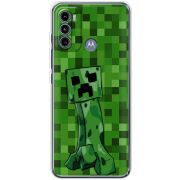 Чехол BoxFace Motorola G60 Minecraft Creeper