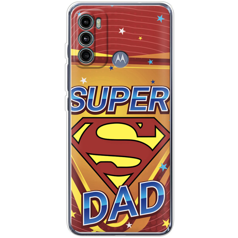 Чехол BoxFace Motorola G60 Super Dad