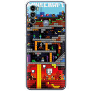 Чехол BoxFace Motorola G60 Minecraft Lode Runner