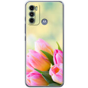 Чехол BoxFace Motorola G60 Bouquet of Tulips