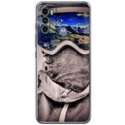 Чехол BoxFace Motorola G60 snowboarder