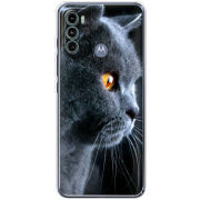 Чехол BoxFace Motorola G60 English cat