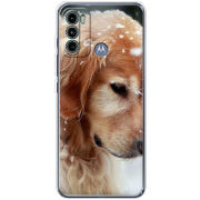 Чехол BoxFace Motorola G60 Golden Retriever