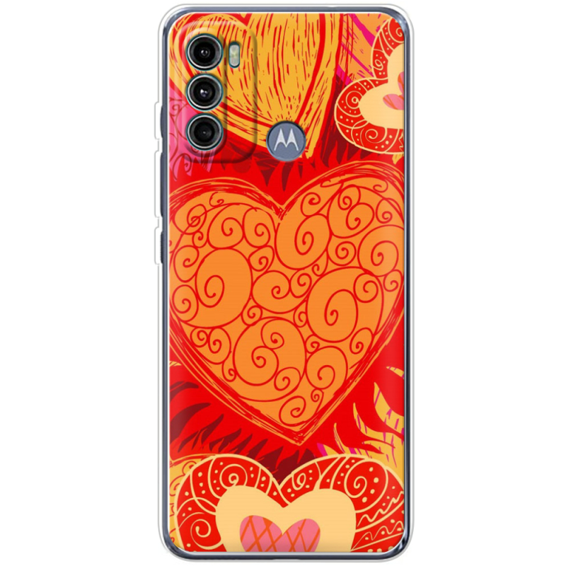 Чехол BoxFace Motorola G60 Warm Hearts