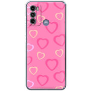 Чехол BoxFace Motorola G60 Sugar Hearts