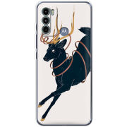 Чехол BoxFace Motorola G60 Black Deer