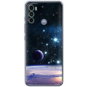 Чехол BoxFace Motorola G60 Space Landscape