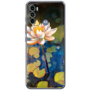 Чехол BoxFace Motorola G60 Waterlily