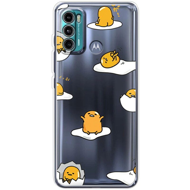 Прозрачный чехол BoxFace Motorola G60 Gudetama