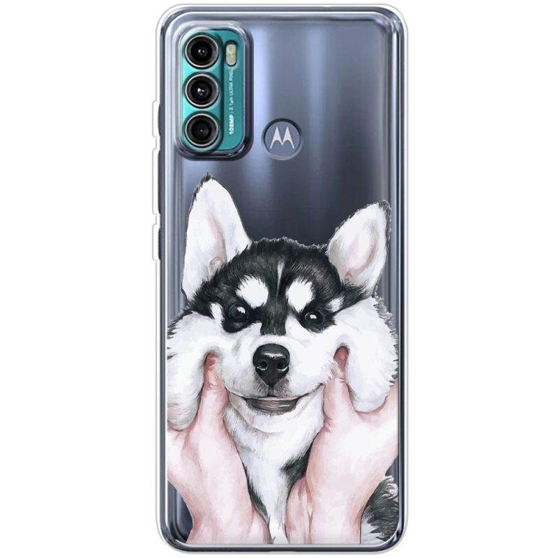 Прозрачный чехол BoxFace Motorola G60 Husky