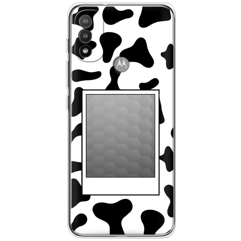 Прозрачный чехол BoxFace Motorola E20 Cow