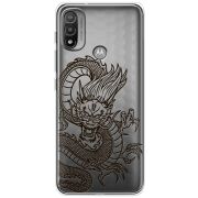 Прозрачный чехол BoxFace Motorola E20 Chinese Dragon