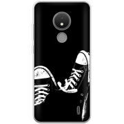 Чехол BoxFace Nokia C21 Black Sneakers