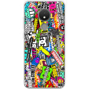 Чехол BoxFace Nokia C21 Multicolored Inscriptions