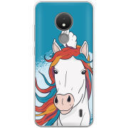 Чехол BoxFace Nokia C21 Fuck Unicorn