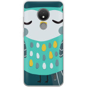 Чехол BoxFace Nokia C21 Green Owl