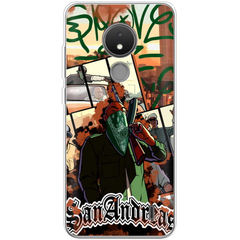 Чехол BoxFace Nokia C21 GTA San Andreas