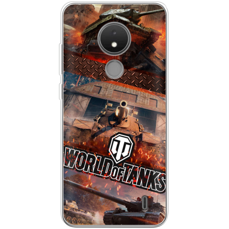 Чехол BoxFace Nokia C21 World Of Tanks