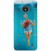 Чехол BoxFace Nokia C21 Girl In The Sea