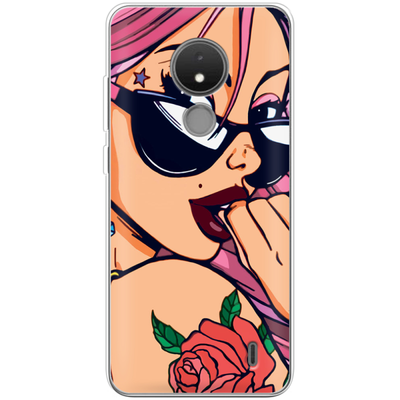 Чехол BoxFace Nokia C21 Pink Girl