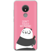 Чехол BoxFace Nokia C21 Dont Touch My Phone Panda