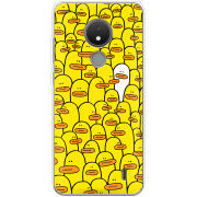 Чехол BoxFace Nokia C21 Yellow Ducklings