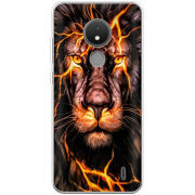 Чехол BoxFace Nokia C21 Fire Lion