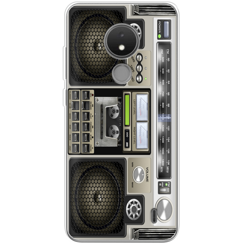 Чехол BoxFace Nokia C21 Old Boombox