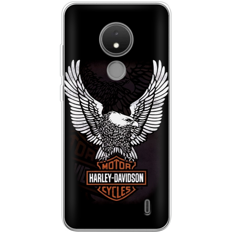 Чехол BoxFace Nokia C21 Harley Davidson and eagle