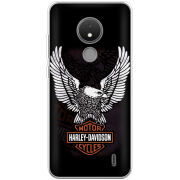 Чехол BoxFace Nokia C21 Harley Davidson and eagle