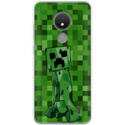 Чехол BoxFace Nokia C21 Minecraft Creeper