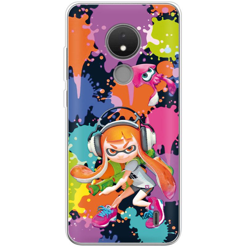 Чехол BoxFace Nokia C21 Splatoon Inklings