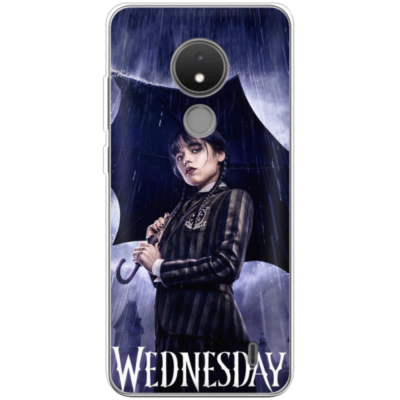 Чехол BoxFace Nokia C21 Wednesday Addams