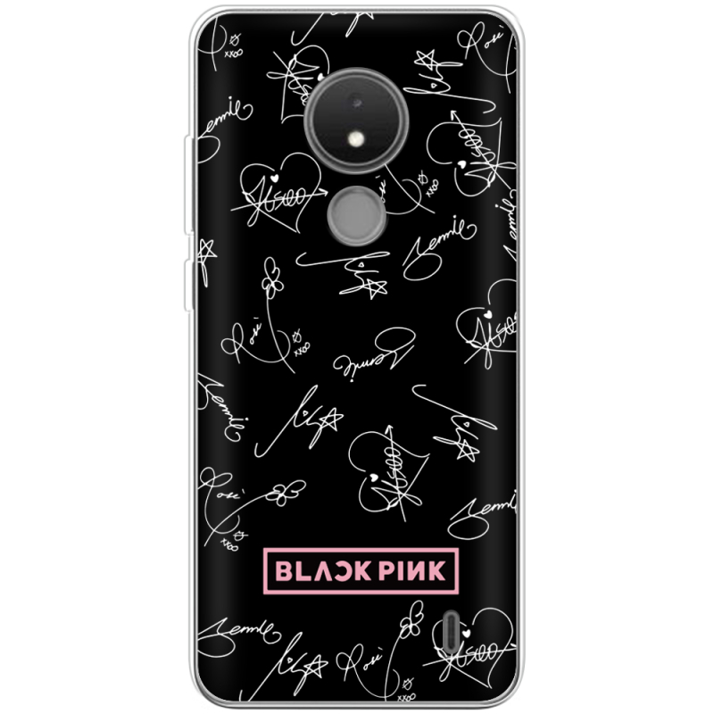 Чехол BoxFace Nokia C21 Blackpink автограф