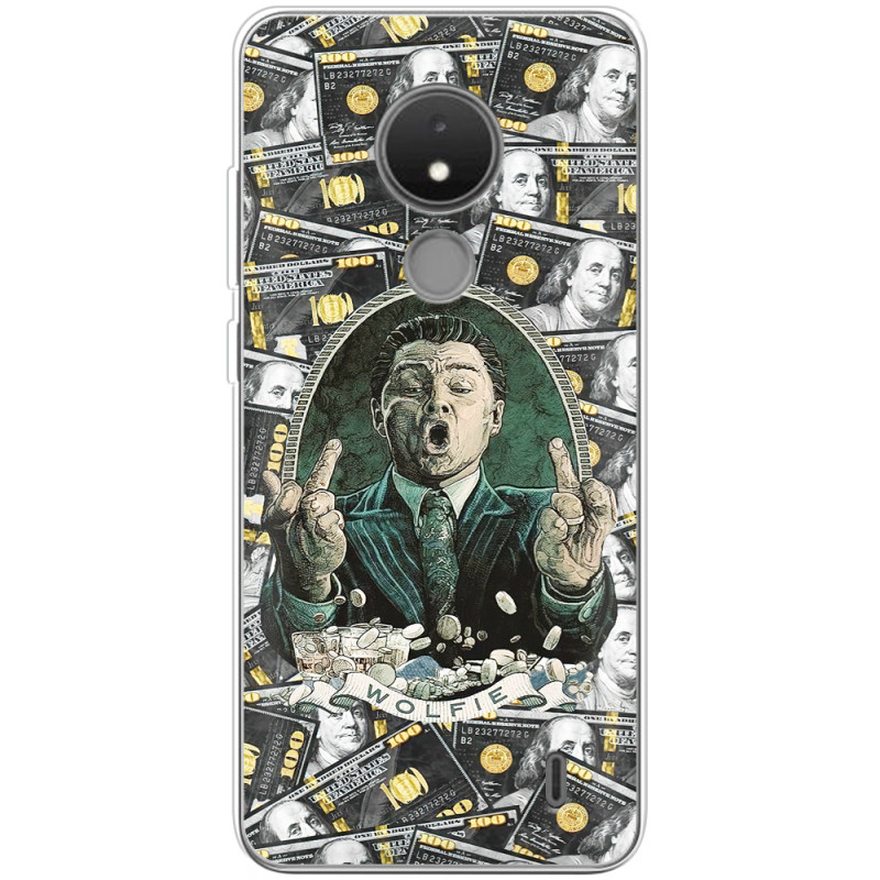 Чехол BoxFace Nokia C21 Wolfie