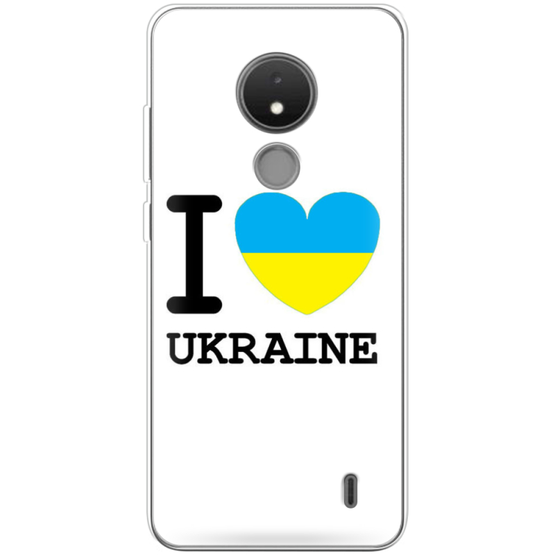 Чехол BoxFace Nokia C21 I love Ukraine