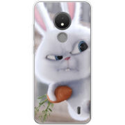 Чехол BoxFace Nokia C21 Rabbit Snowball