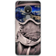 Чехол BoxFace Nokia C21 snowboarder