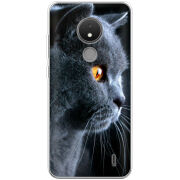 Чехол BoxFace Nokia C21 English cat