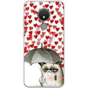 Чехол BoxFace Nokia C21 Raining Hearts