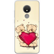 Чехол BoxFace Nokia C21 Teddy Bear Love