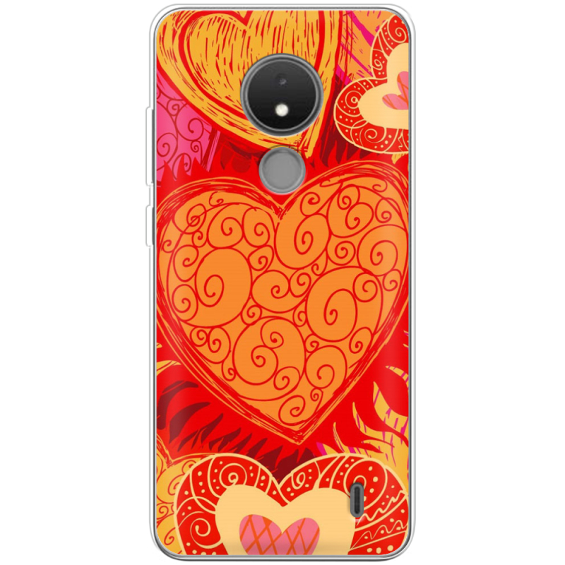 Чехол BoxFace Nokia C21 Warm Hearts