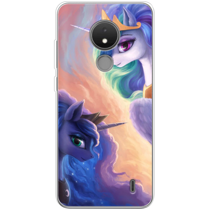 Чехол BoxFace Nokia C21 My Little Pony Rarity  Princess Luna